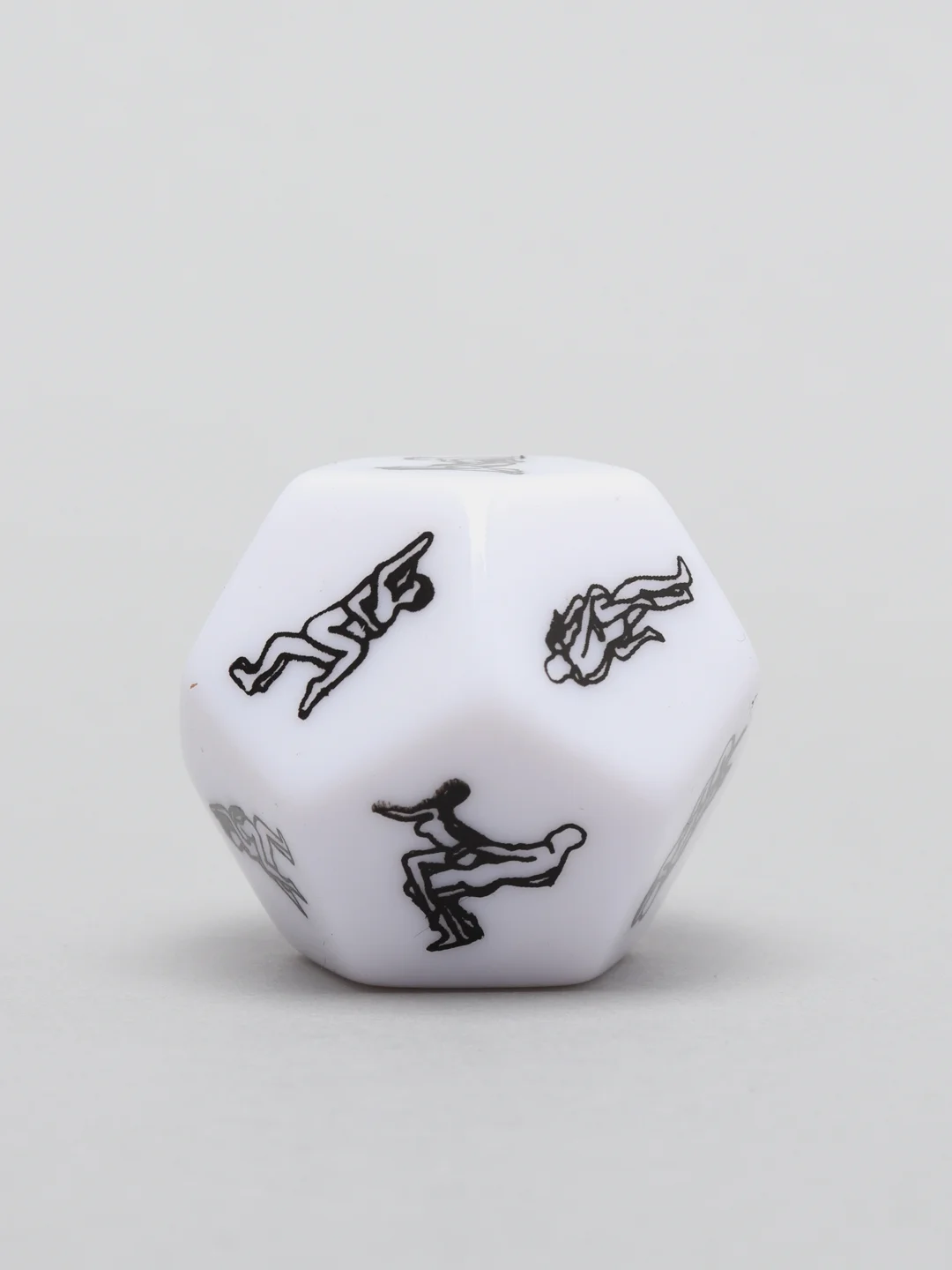 Кубики для эротической игры Ecstas Желания и предмет одежды, белые 9292365 - Ecstas - Игры - Купить