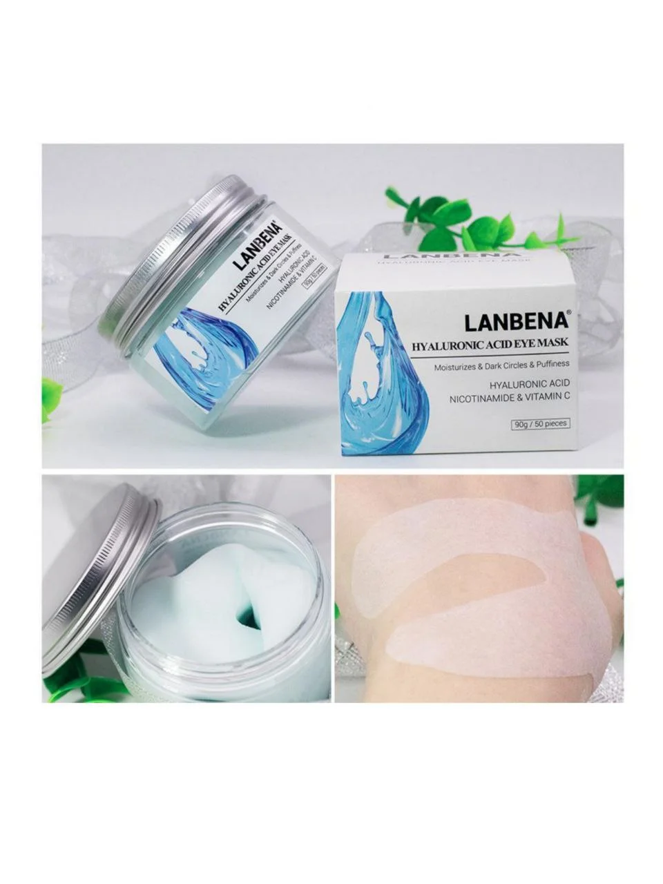 Крем-гель для кожи вокруг глаз HELP MY SKIN HYALURONIC купить со скидкой в секс шопе  Косметика  Уход за лицом