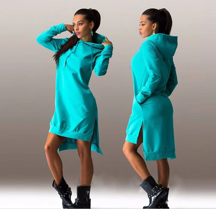 Платье-худи 