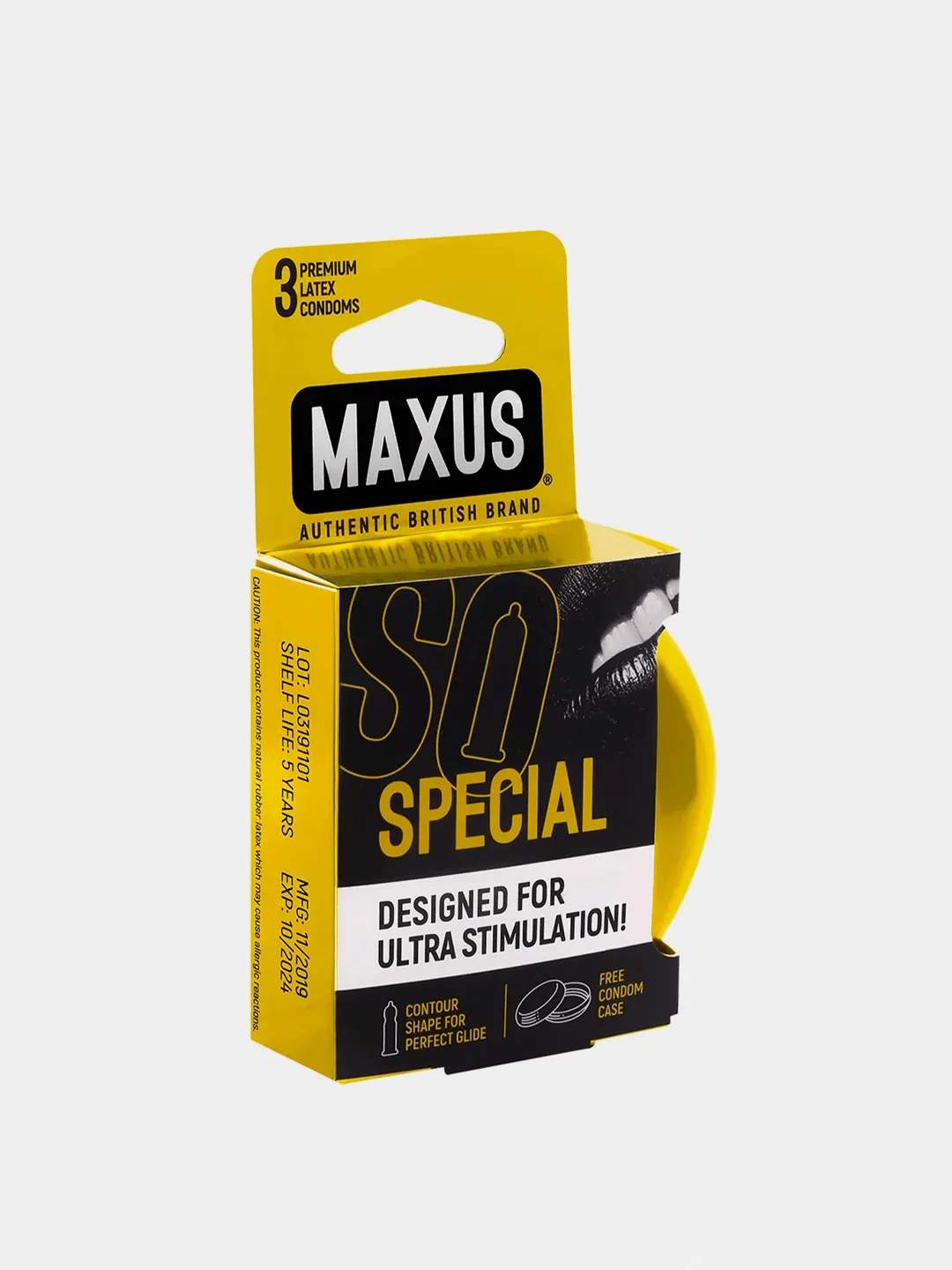 Презервативы точечно-ребристые Maxus Air Special, 3 шт 0901-010 - MAXUS - Ребристые презервативы - Купить
