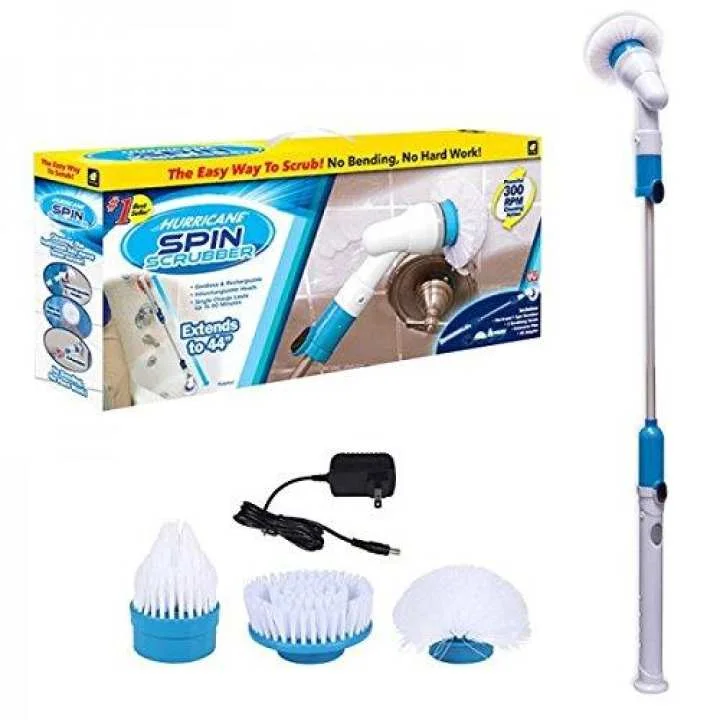 Универсальная щетка для уборки Spin Scrubber