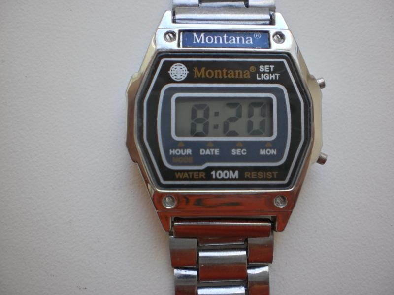 Электронные часы Монтана 80.