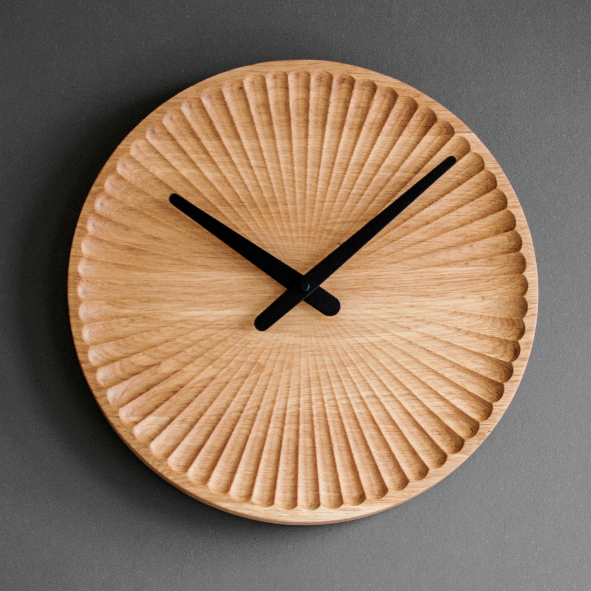 Часы на кухню деревянные