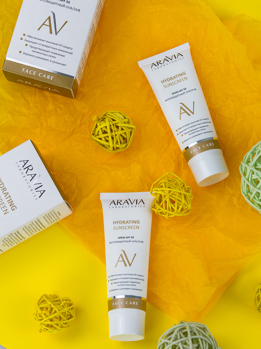 aravia laboratories hydrating sunscreen