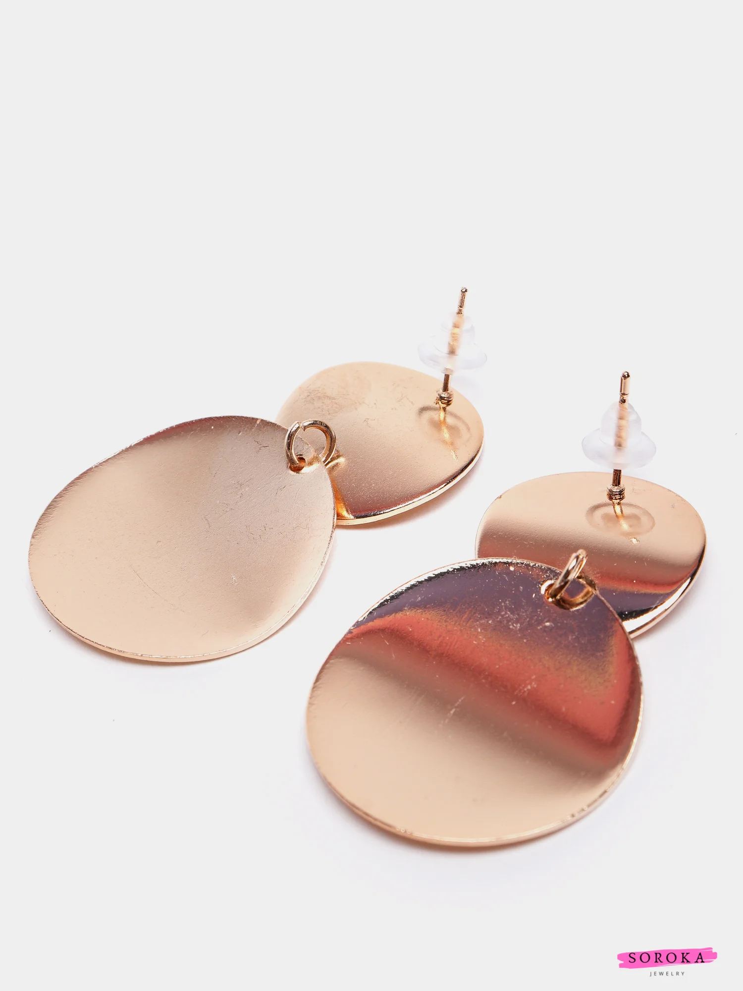 Серьги "Диски"