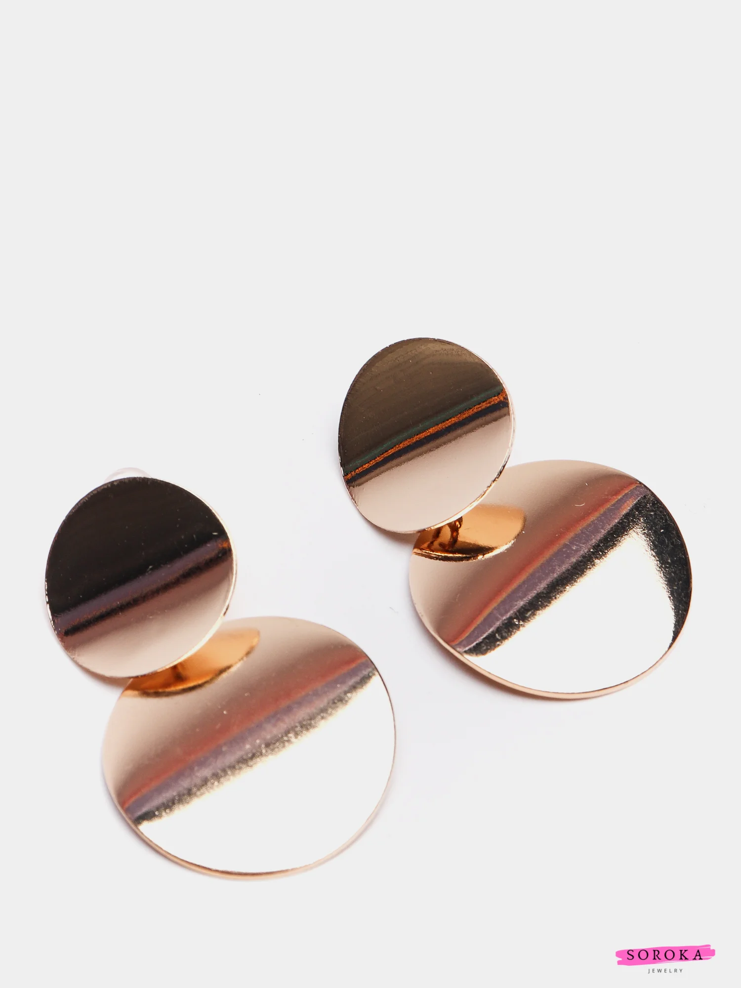 Серьги "Диски"