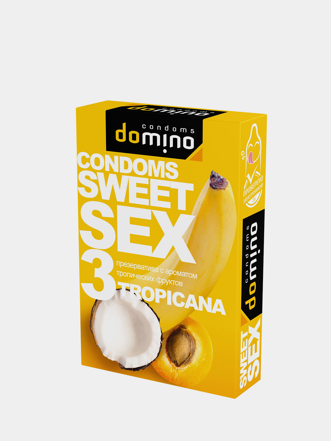 Оральные презервативы Domino Sweet Sex Tropicana 3 штуки за 219 ₽ купить в интернет магазине 4684