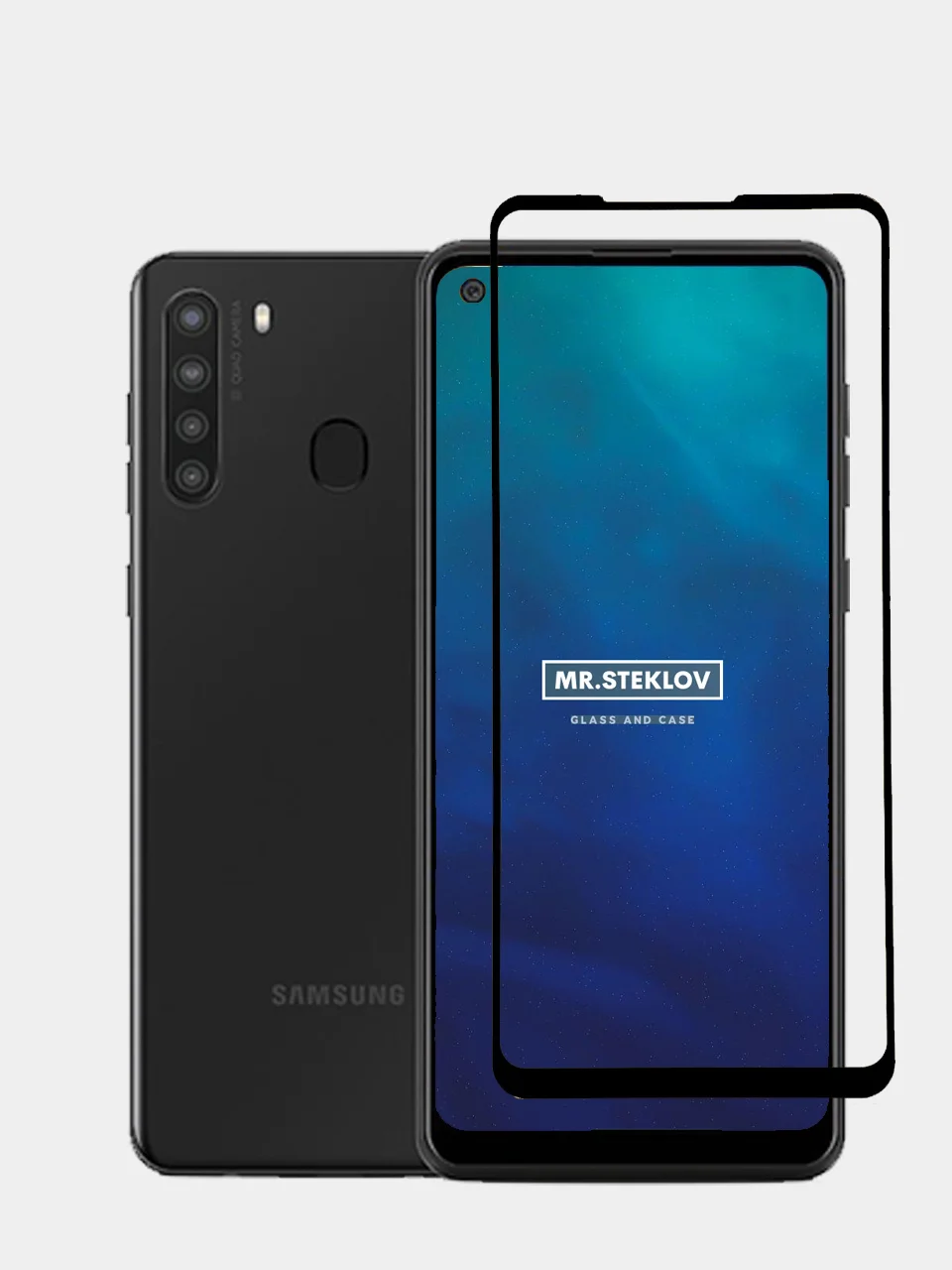 Защитное стекло для Samsung A21 / A21S ( Самсунг А21 А21С) за 99 ...