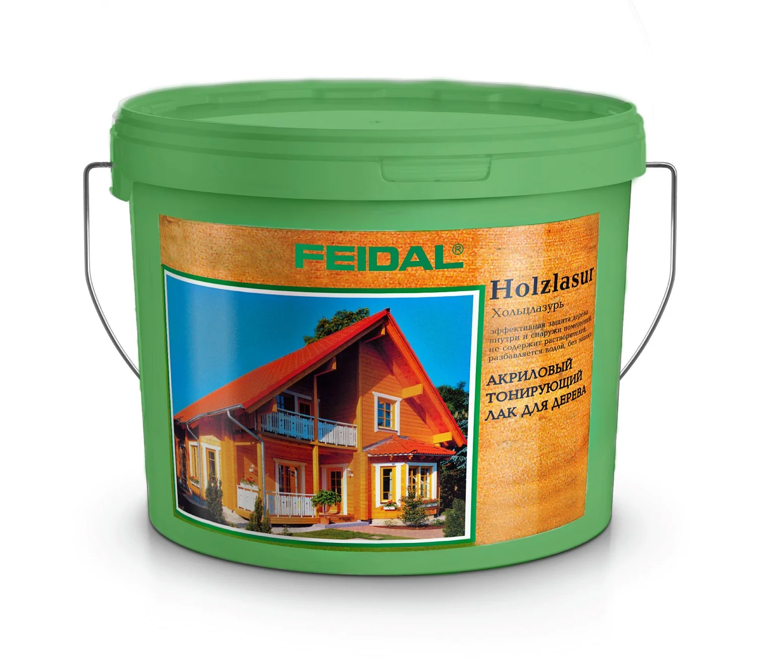 Тонирующая акриловая лазурь Feidal "Holzlasur...