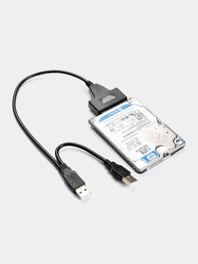 Переходник с SATA 2.5 на USB 3.0, кабель 5 Гбит/с за 700 ₽ купить в ...
