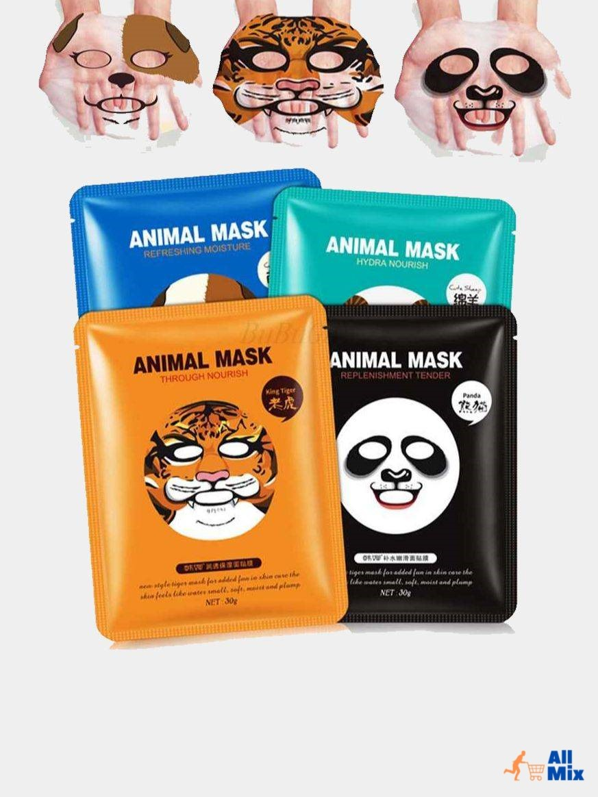 Тканевая маска для лица animal Mask BIOAQUA