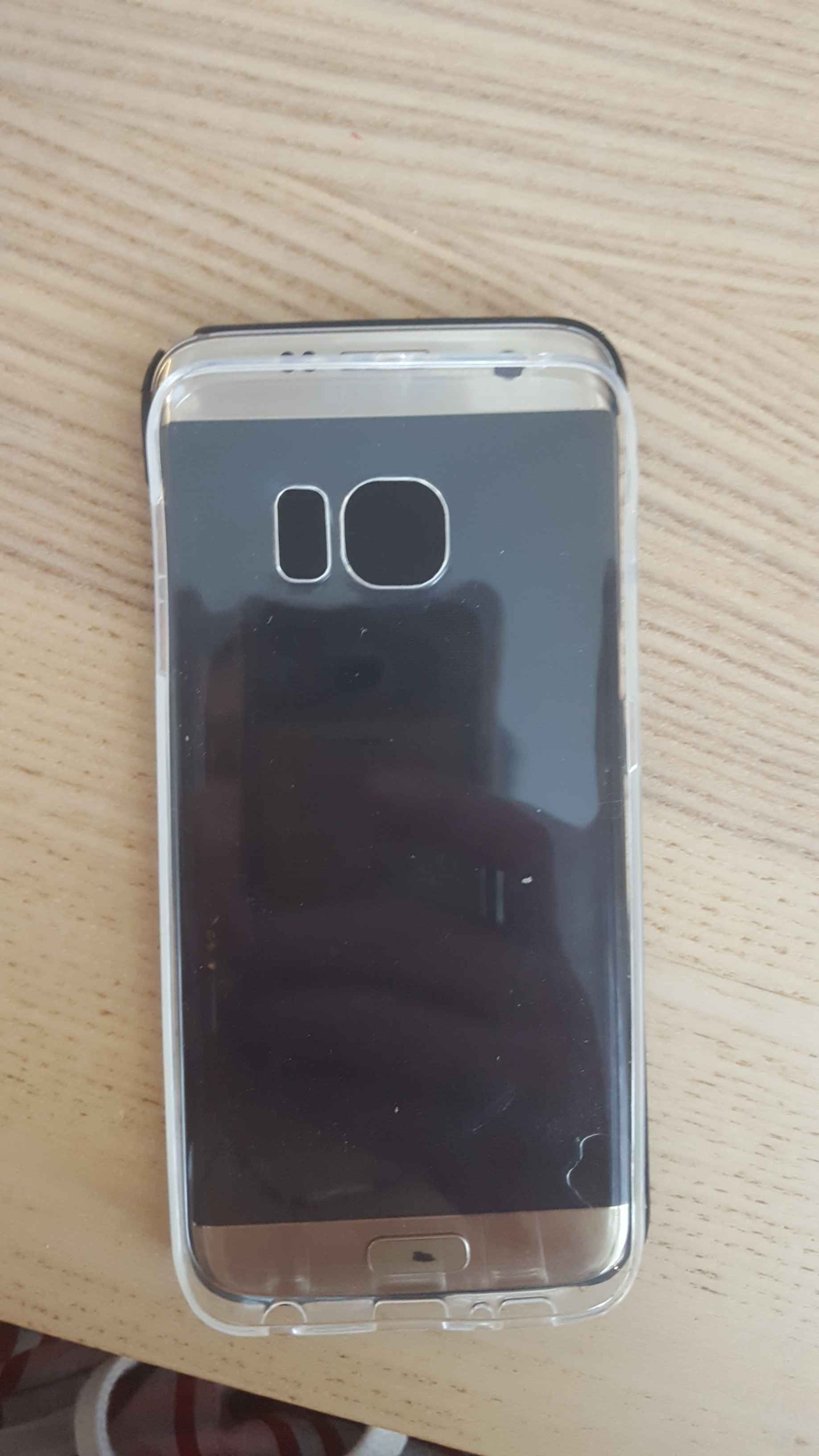 Samsung Galaxy S6 Edge, Самсунг Галакси С6 Эдж, чехол прозрачный  силиконовый купить по цене 99 ₽ в интернет-магазине Магнит Маркет