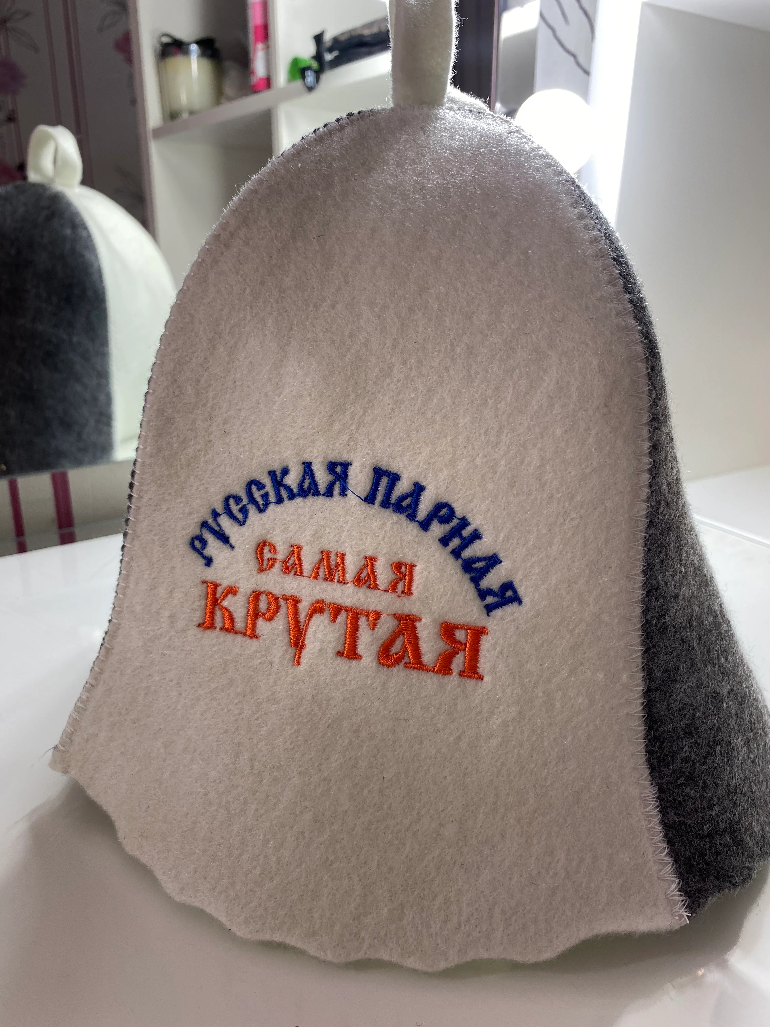 Шапка для бани и сауны