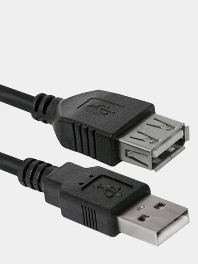 Кабель-удлинитель USB 2.0 AM/AF, мама-папа, 1, 1.5, 1.8, 3, 5 метров за ...