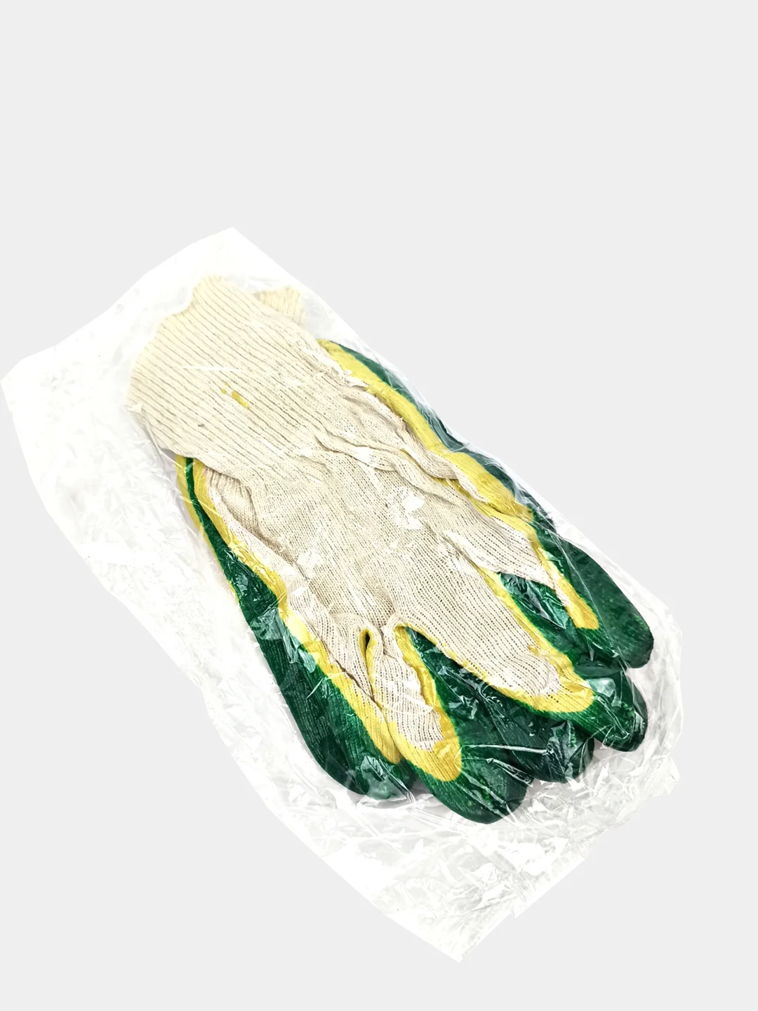 Перчатки рабочие хлопок с двойной латексной пропиткой