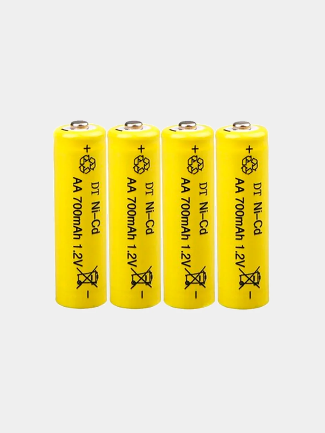 Аккумуляторная батарея АА 300 мАч Ni-Cd 4 шт за 209 ₽ купить в интернет ...