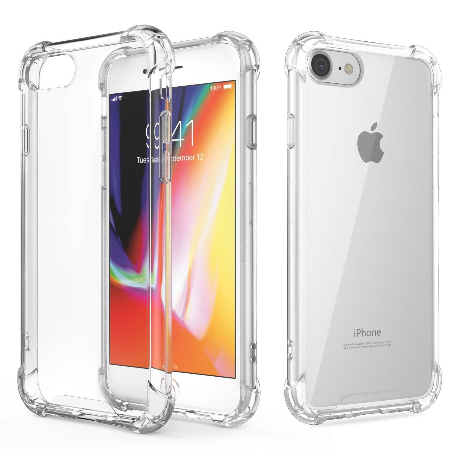 Чехол iphone 7/8/se 2020 Clear Case (прозрачный)