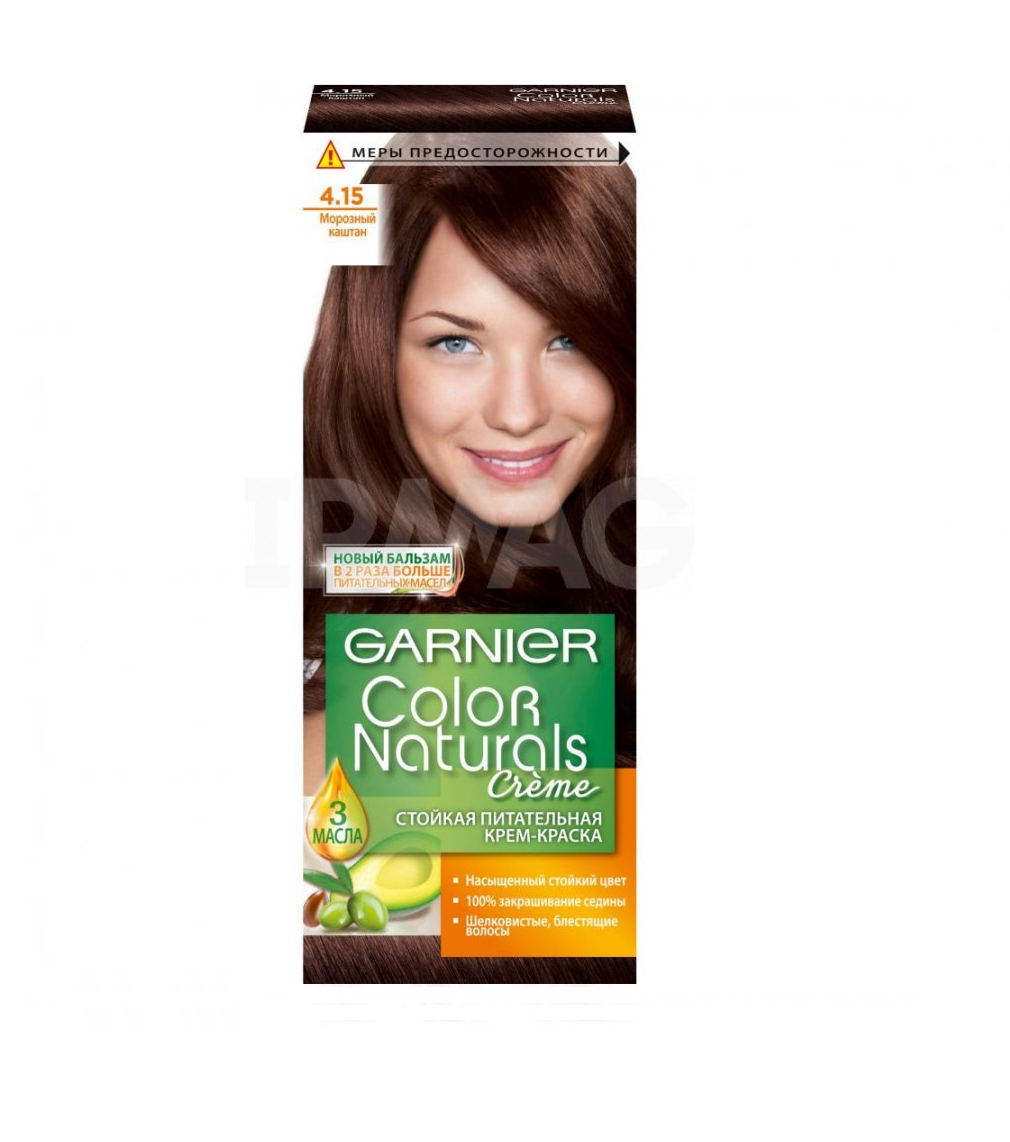 Краска для волос garnier color naturals 4 3 золотистый каштан