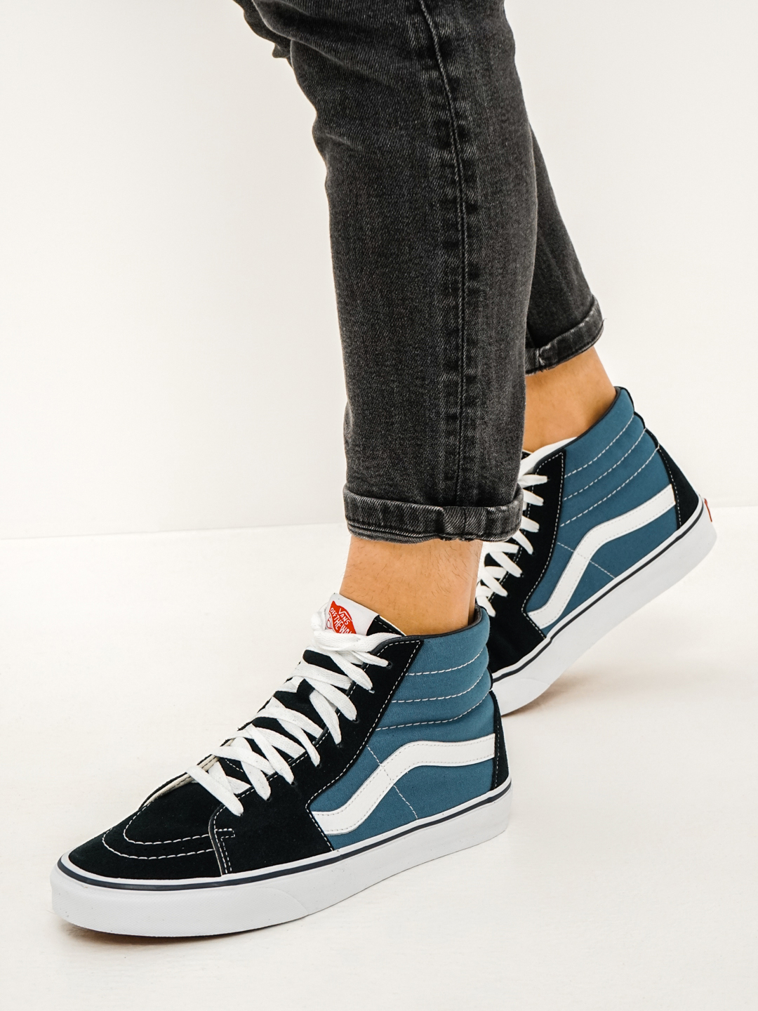 vans old skool sk8 hi navy