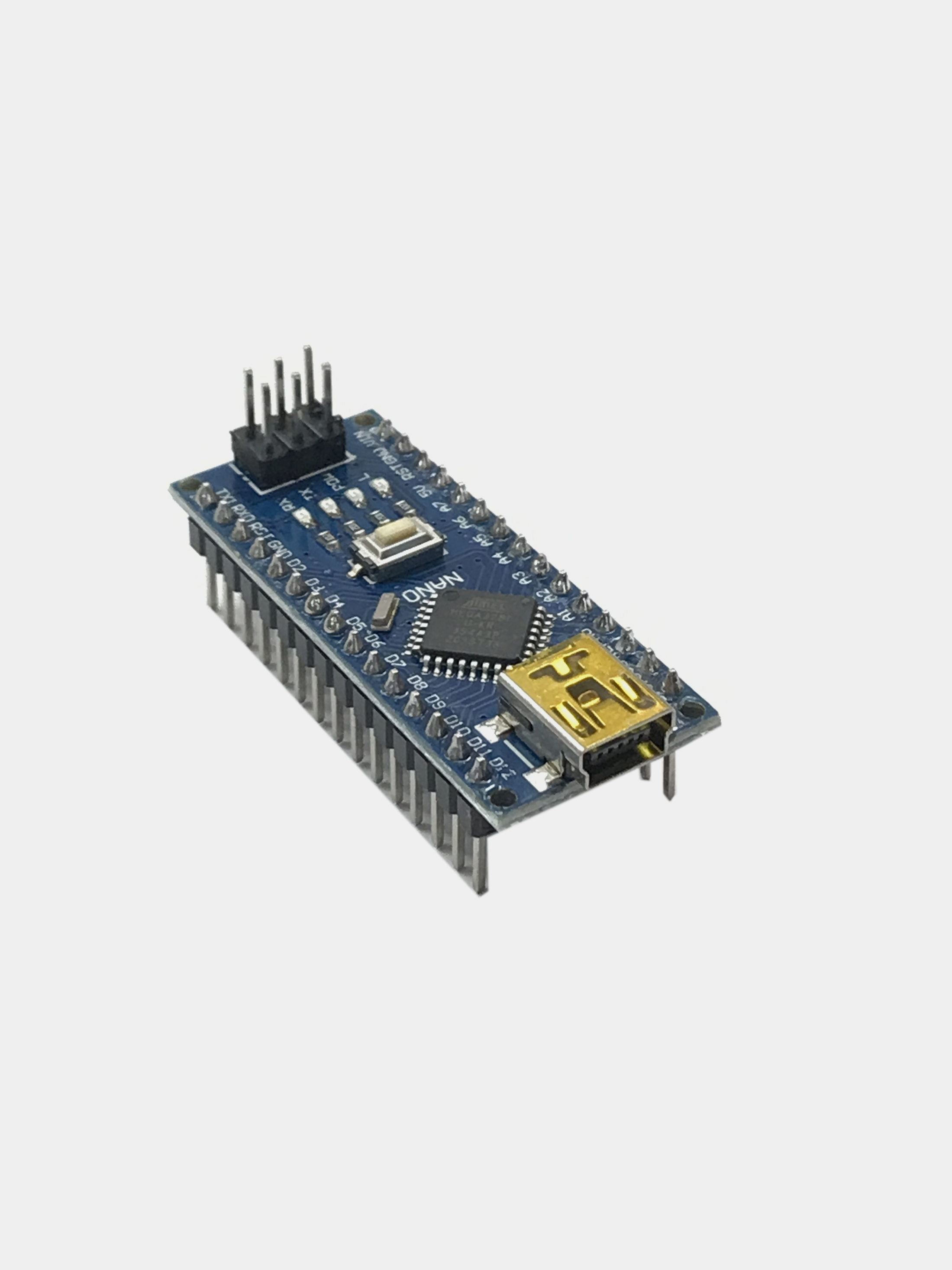 Отладочная плата Arduino Nano V3 Avr Atm328p 20au Ch340 клон пины припаяны за 1037 ₽ купить 4999