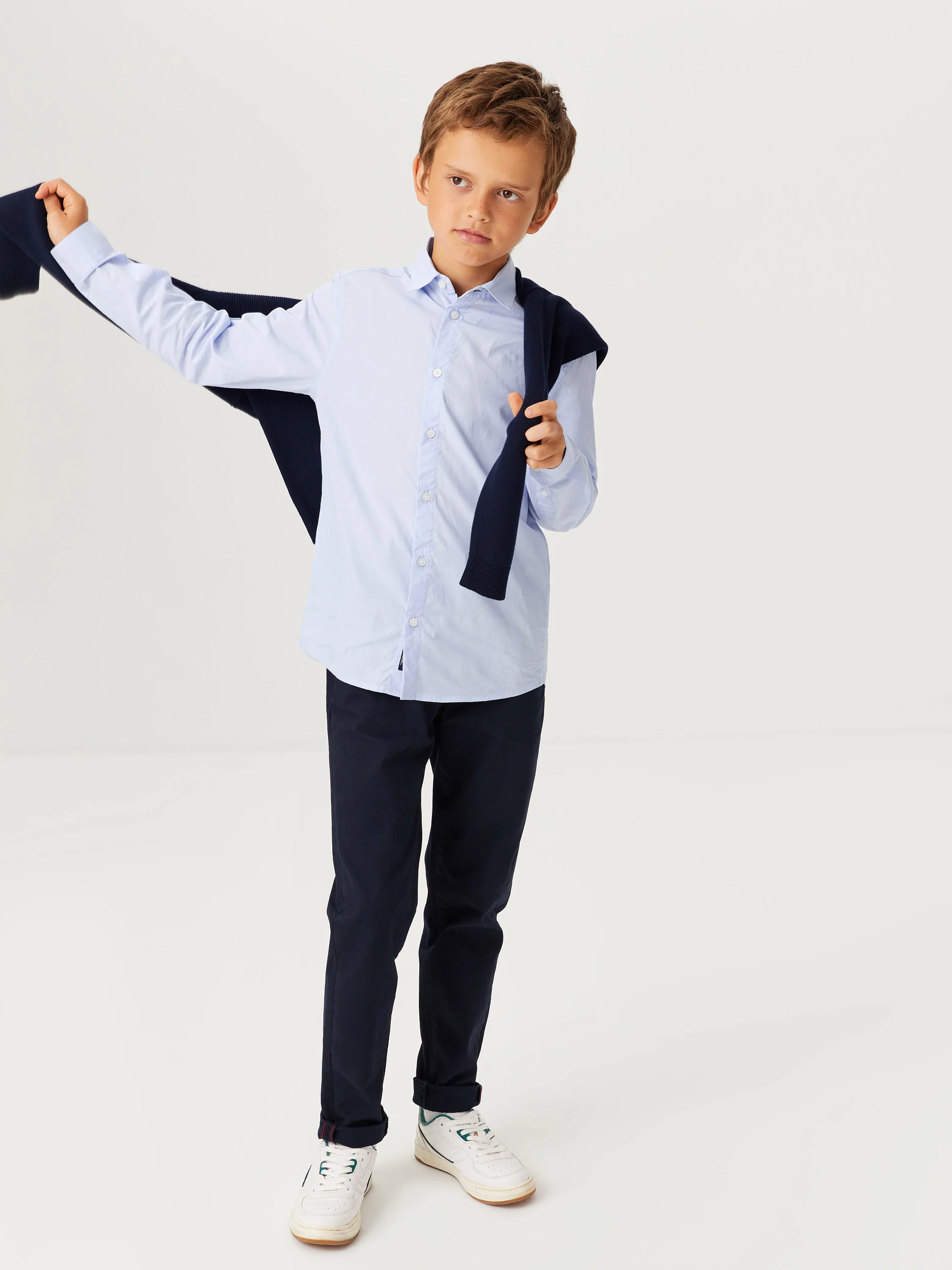 Рубашка Sela в полоску