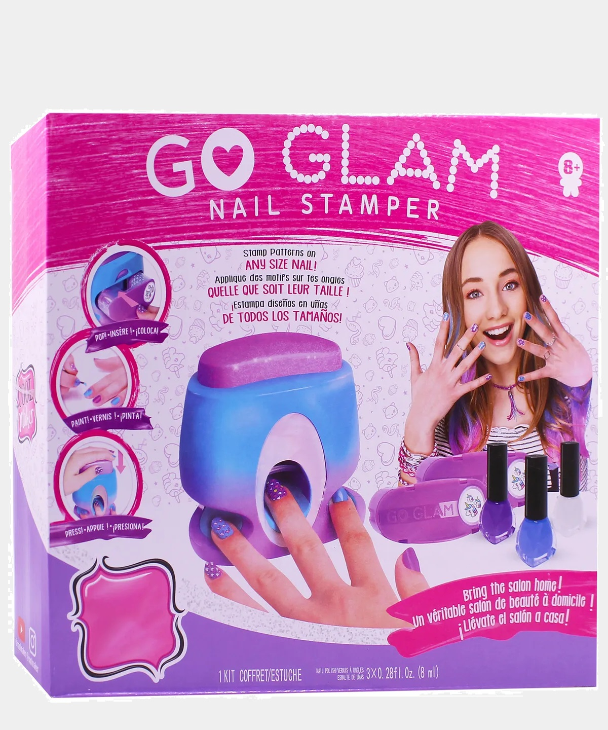Маникюрный набор go Glam Nail Stamper