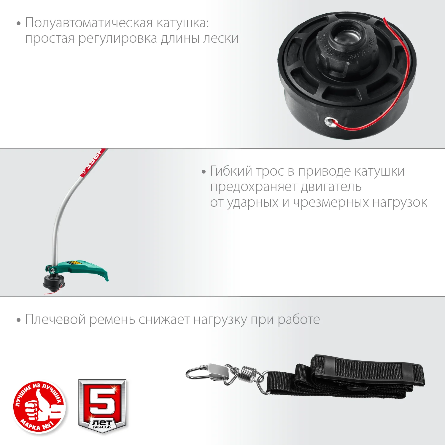 Триммер электрический ТСВ-38-1300
