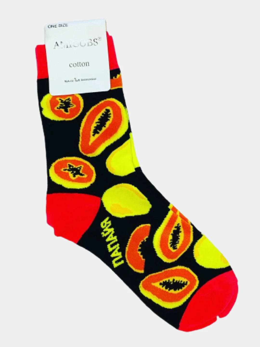 Носки с принтом "Еда"