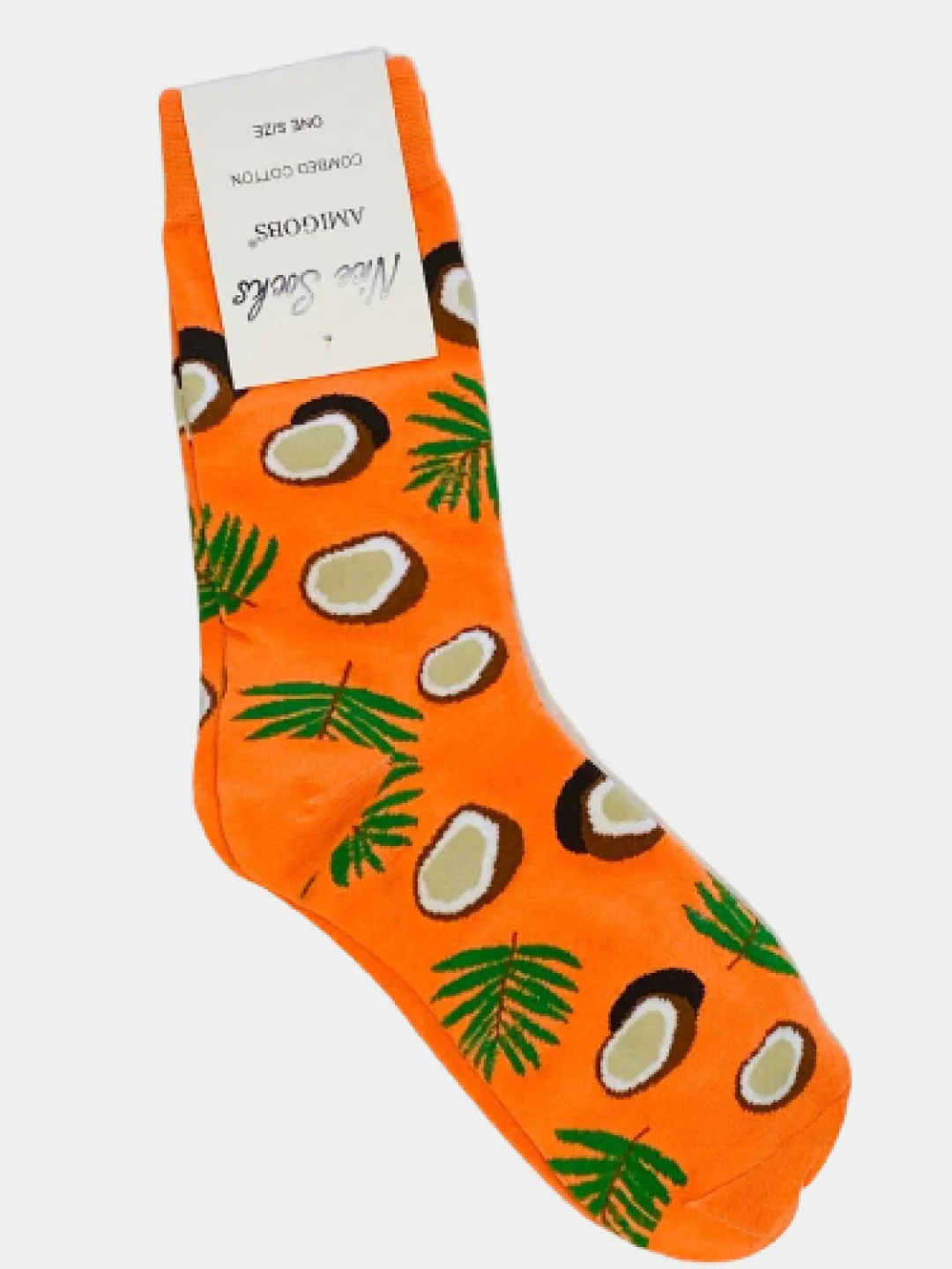 Носки с принтом "Еда"