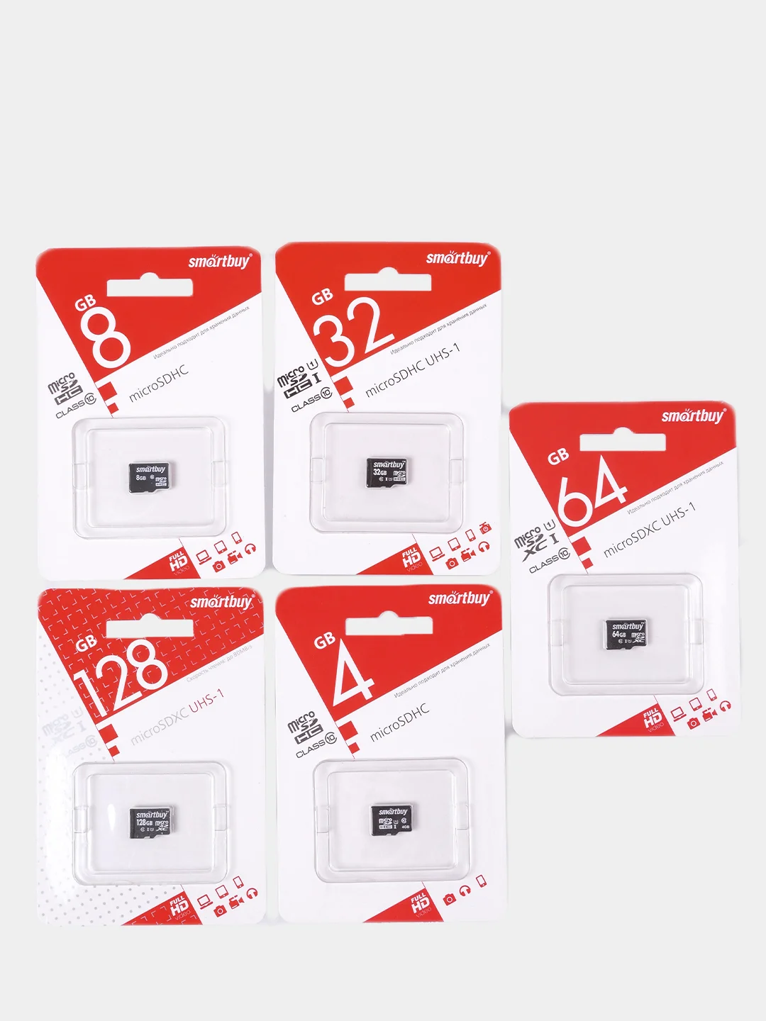 Карта памяти 128 smartbuy