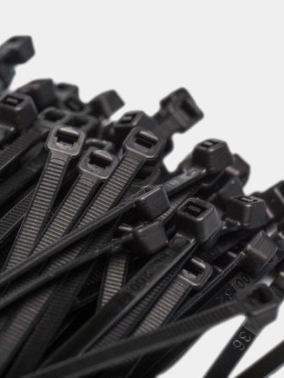 Хомут-стяжка, нейлоновый, 3 х 200 мм, 100 штук за 142 ? купить в ...