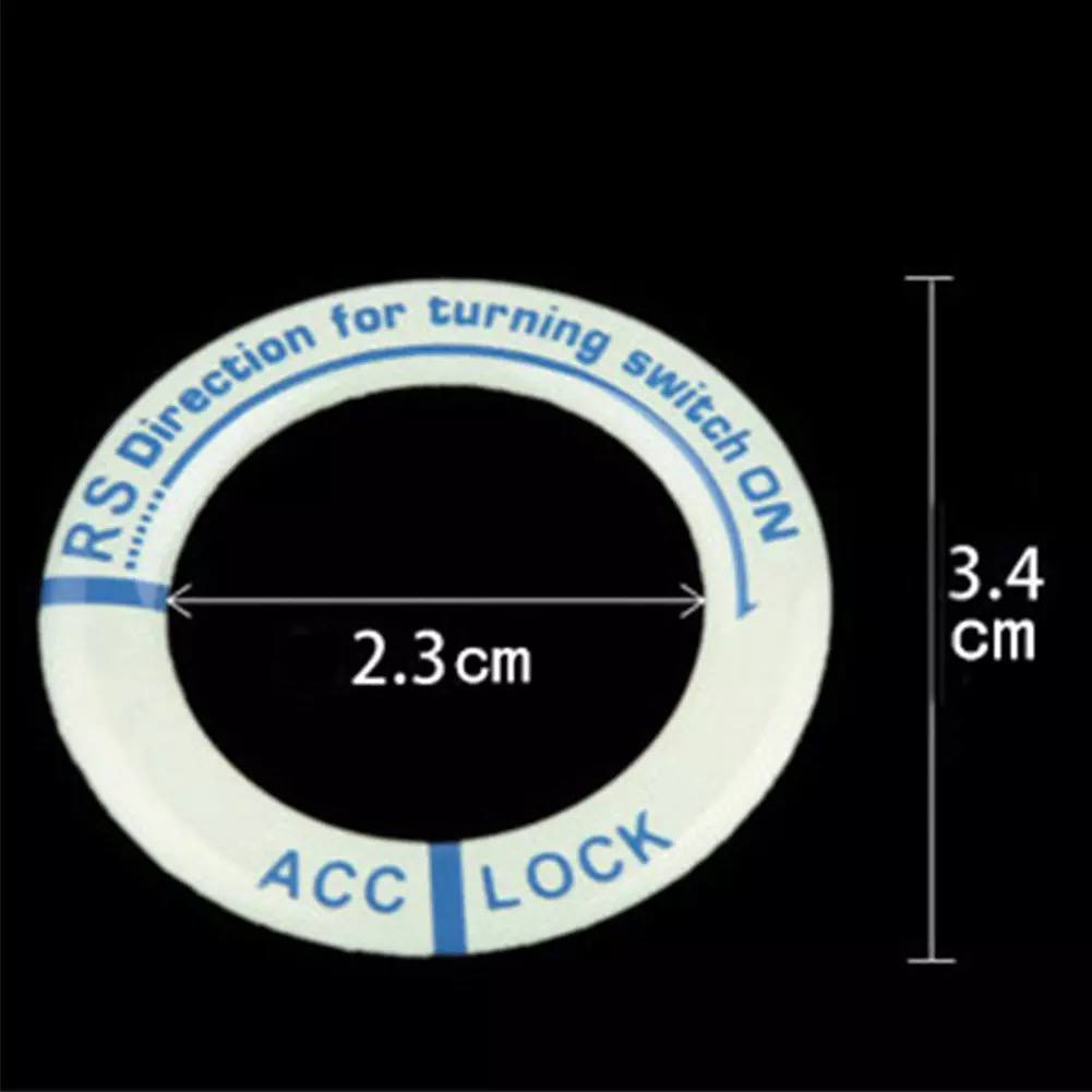 Светящаяся наклейка на замок зажигания/авто/свет/подсветка замка зажигания  купить по цене 209 ₽ в интернет-магазине KazanExpress