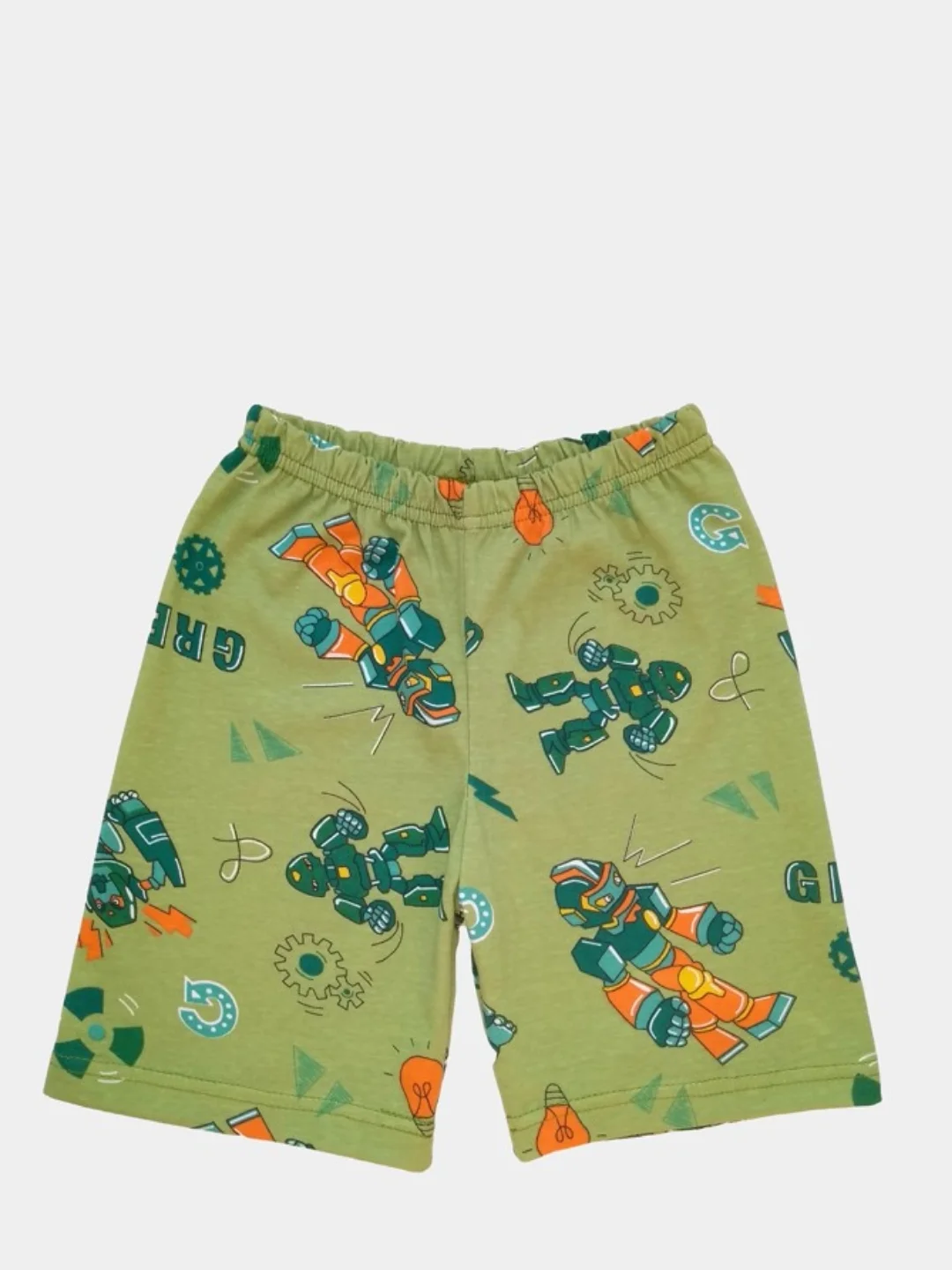 Шорты удлинённые в рисунок