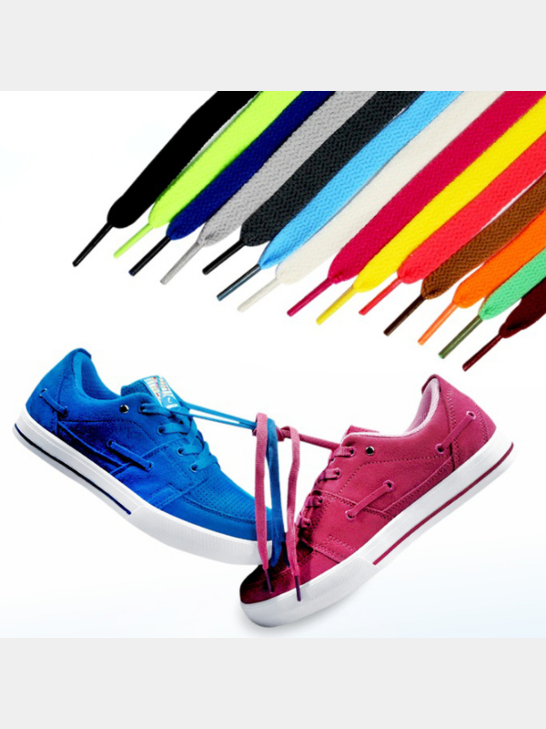 Разноцветные шнурки