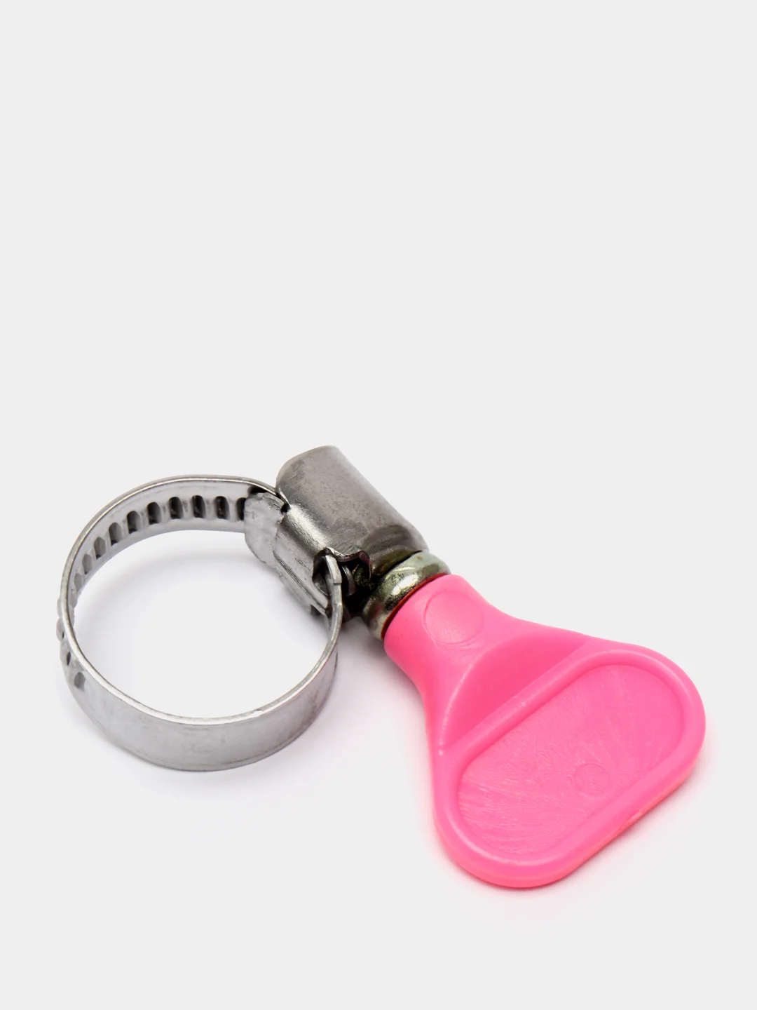 Хомут из нержвеющей стали \"Барашек\" червячный ленточный с ручкой 1 шт ...