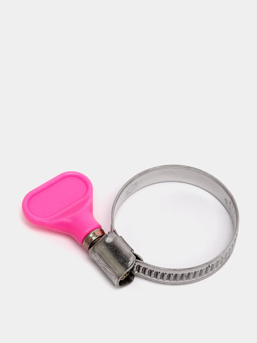 Хомут из нержвеющей стали \"Барашек\" червячный ленточный с ручкой 1 шт ...