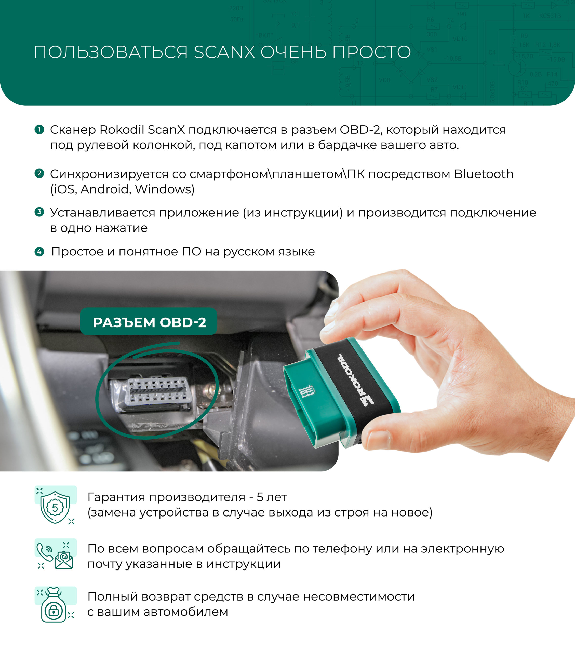 Rocodil Scan X Pro Купить