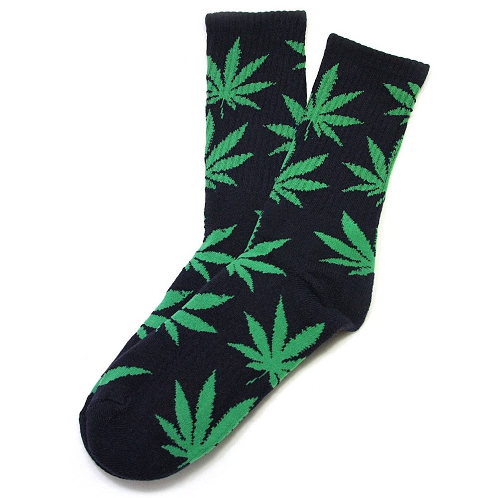 Носки с рисунком. Носки HUF Plantlife White/Green Socks. Марихуана носки Хаф. Носочки с коноплей. Носки мужские с коноплей.