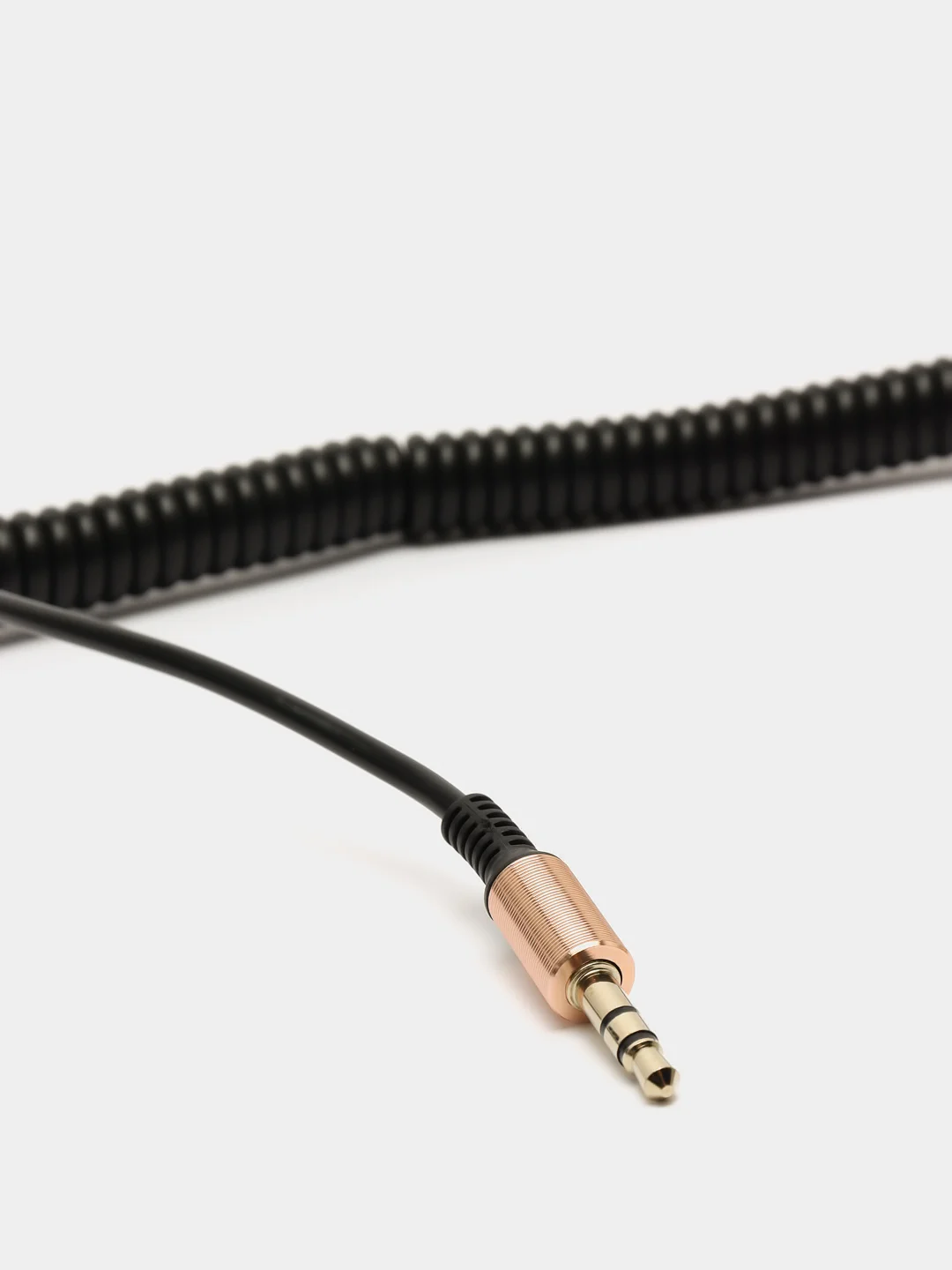 Аукс кабель AUX jack 3.5мм витой черный за 149 ₽ купить в интернет ...