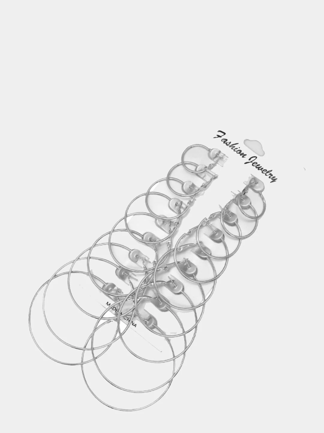 Серьги - кольца конго/ серьги кольца