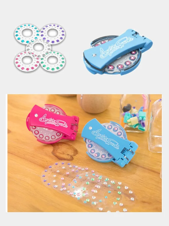 Стайлер для волос со стразами для девочек