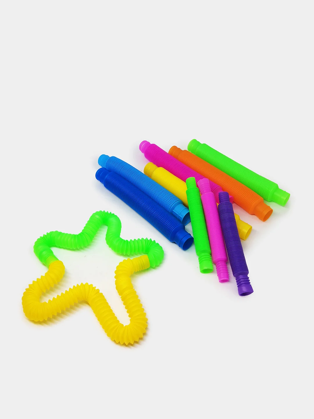 Игрушка антистресс Pop Tubes / поп трубс / трубка поп ит / труба поп ...