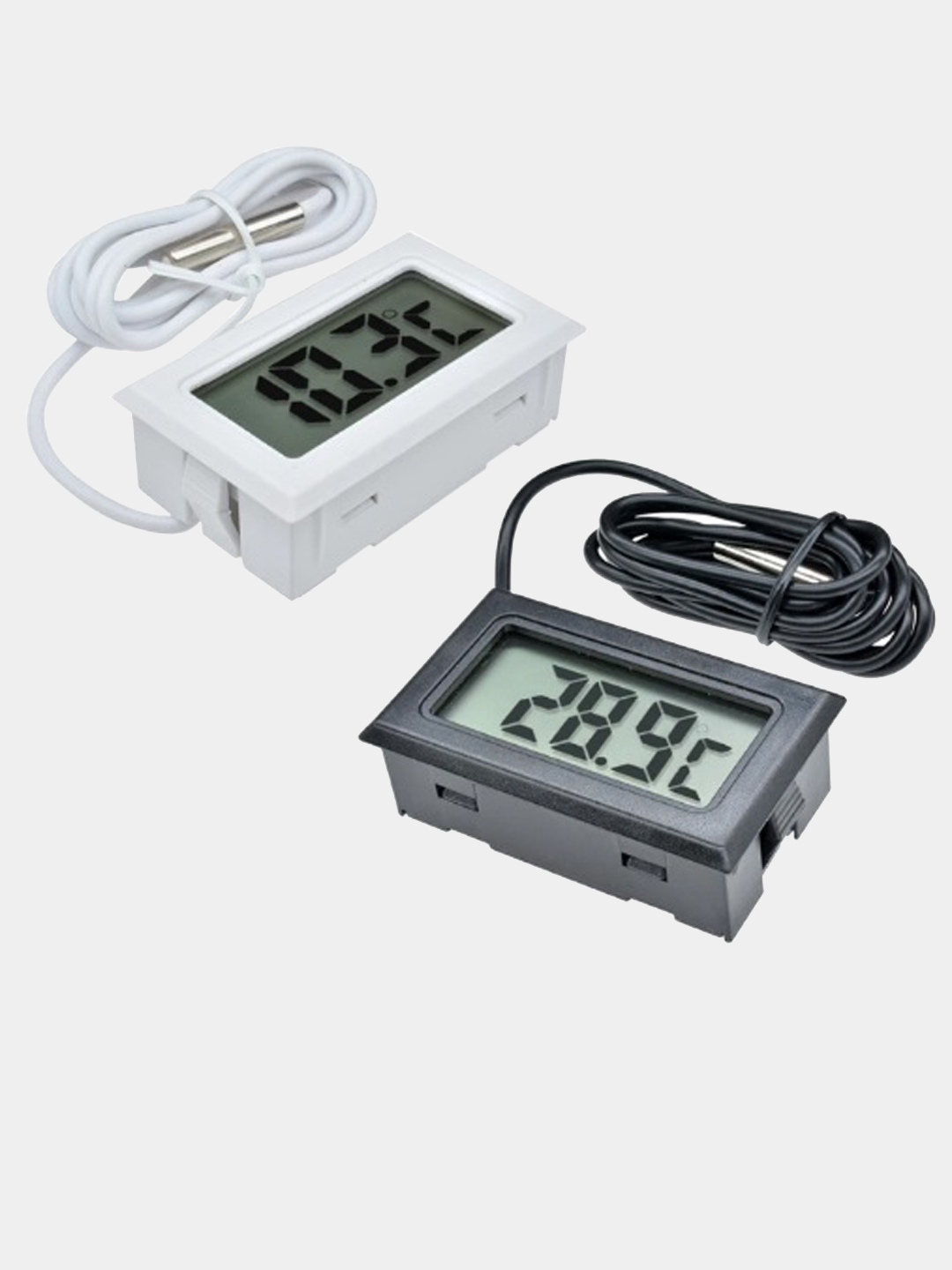 Цифровой электронный термометр с выносным датчиком, датчик температуры .