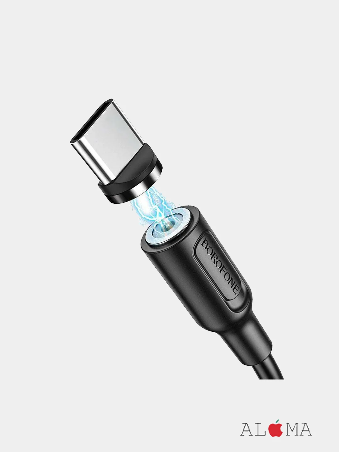 Магнитный зарядный кабель BOROFONE BX41 Amiable для Type C, 1 м android ...