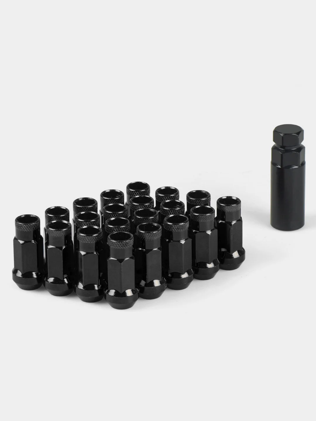 Гайки колесные стальные черные удлиненные сквозные JDM за 2420 ? купить ...