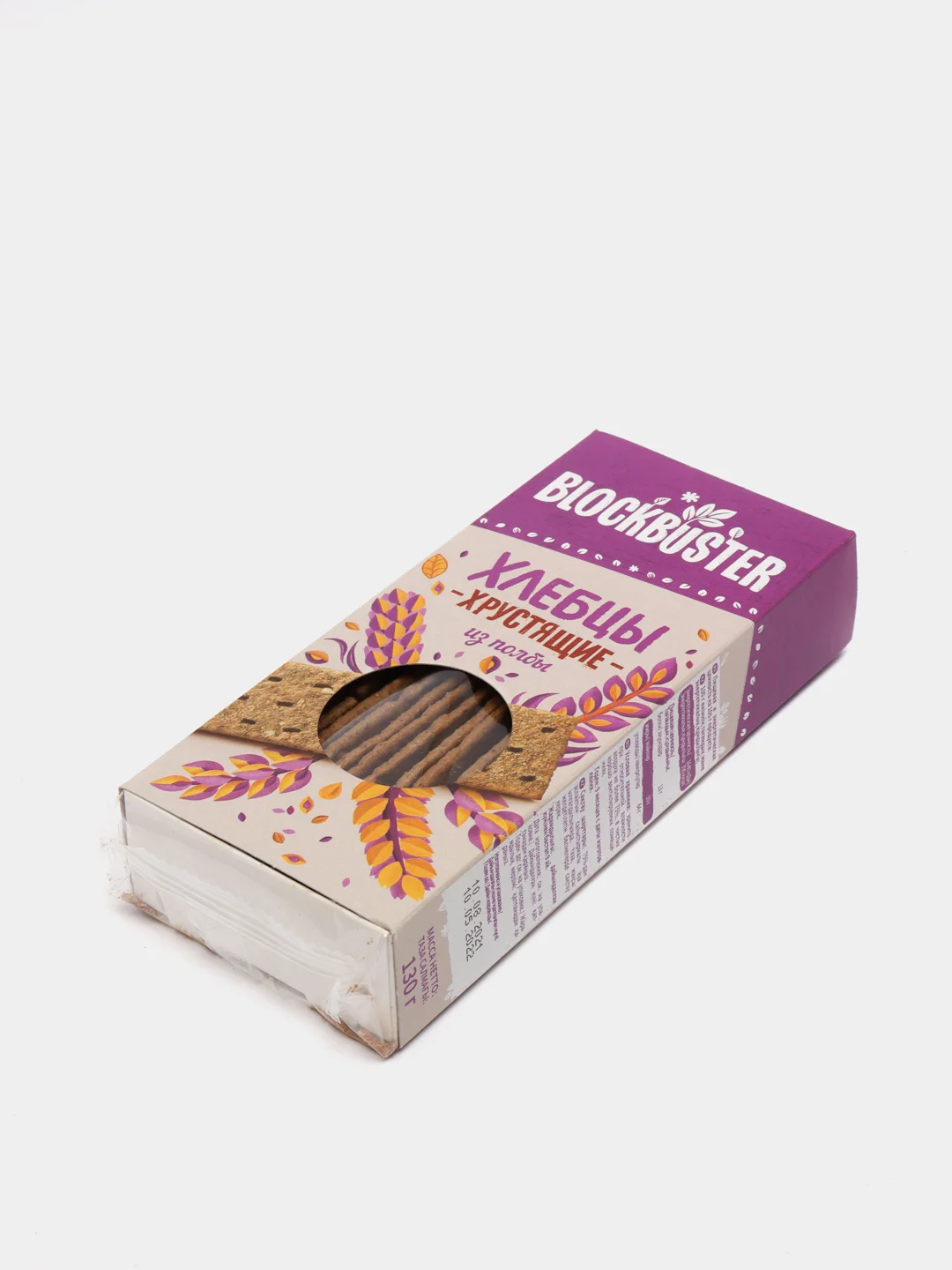 BLOCKBUSTER Хлебцы хрустящие из Полбы 130 гр