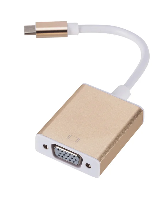Адаптер конвертер Type-C USB 3.1 (male)- VGA...