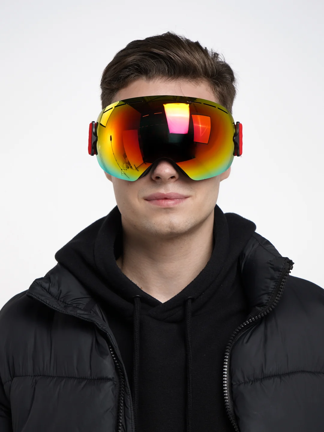 Горнолыжные очки для сноуборда женские мужские, горнолыжная маска, UV400. BATFOX