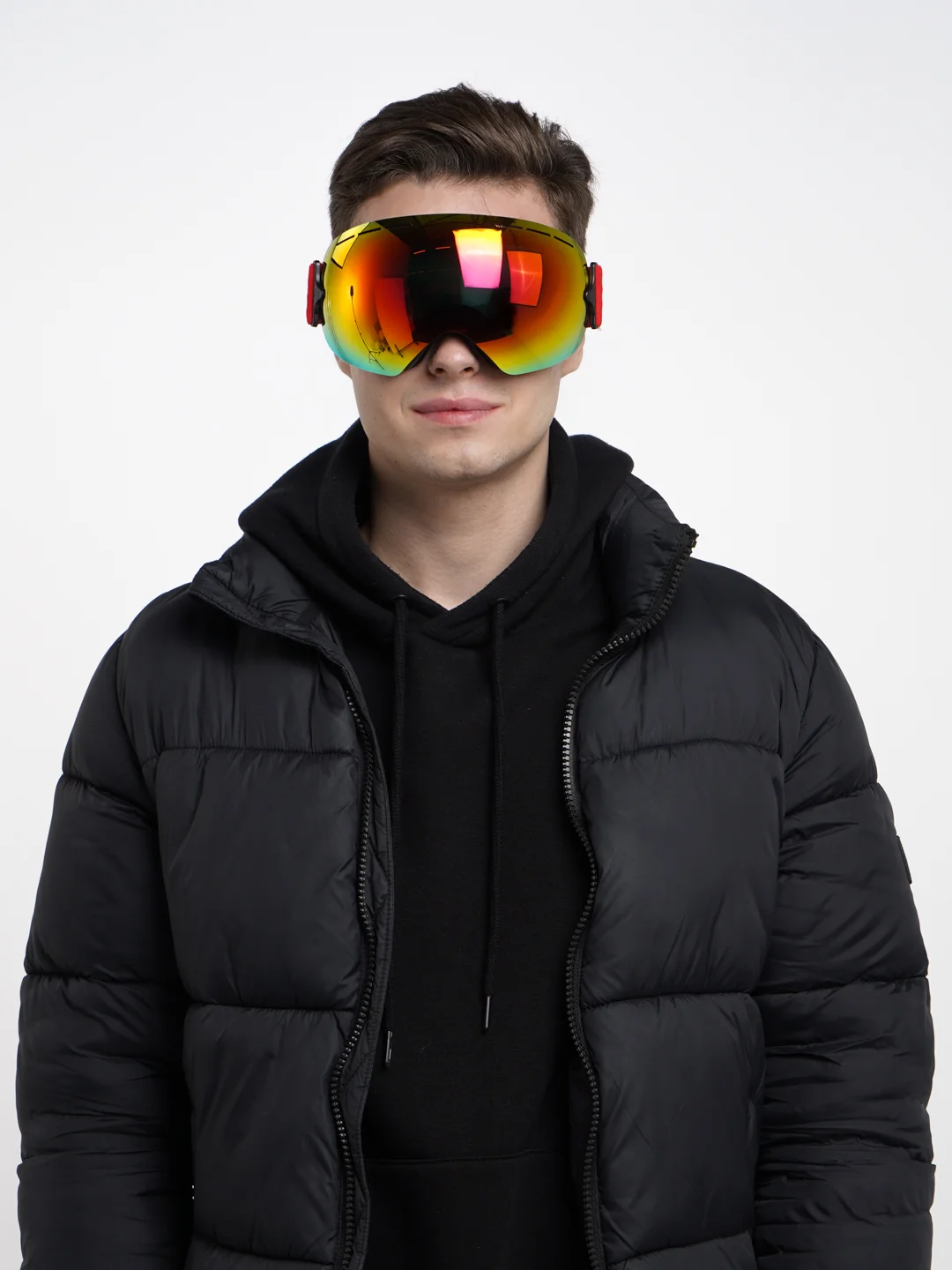 Горнолыжные очки для сноуборда женские мужские, горнолыжная маска, UV400. BATFOX