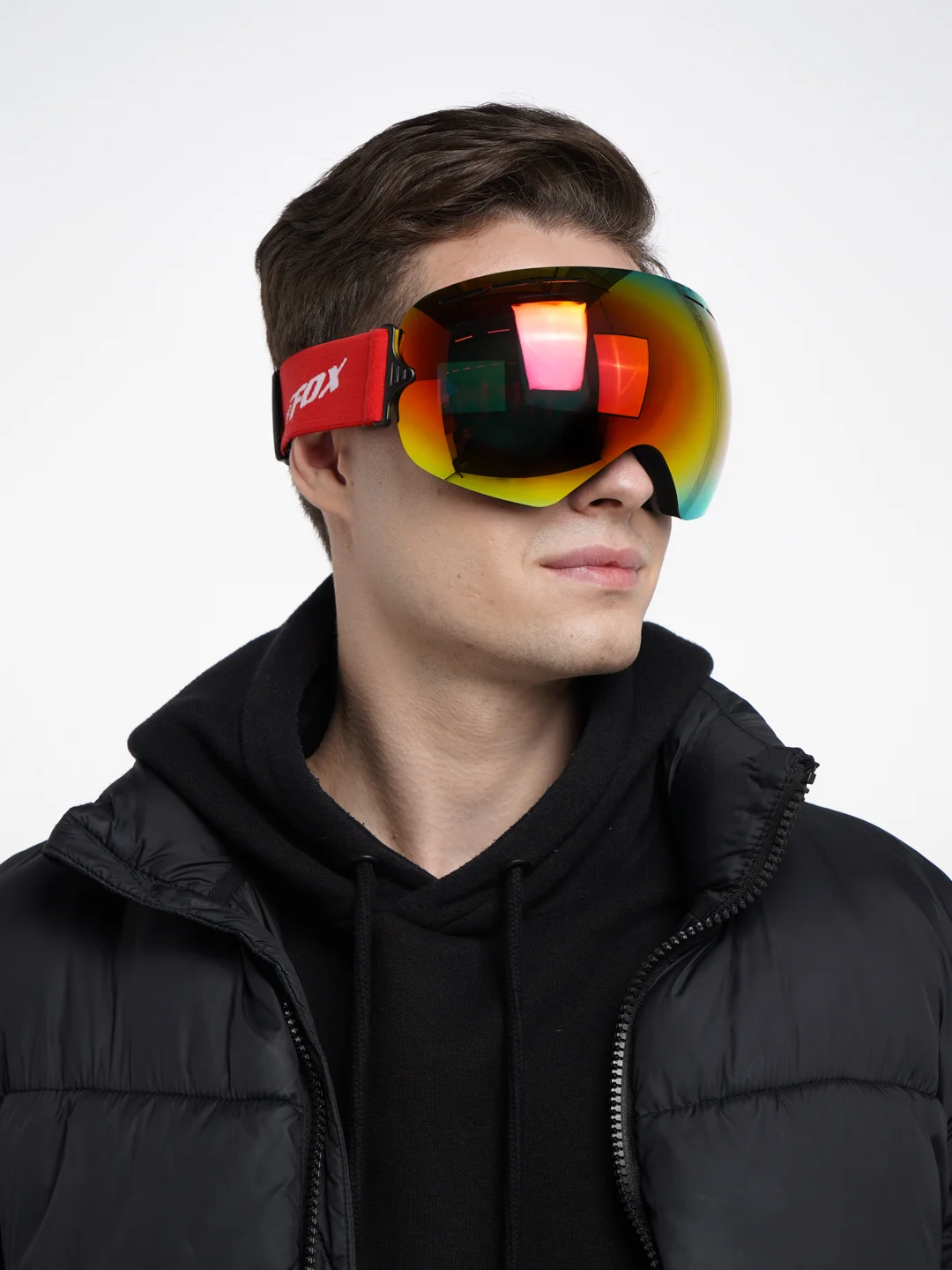 Горнолыжные очки для сноуборда женские мужские, горнолыжная маска, UV400. BATFOX